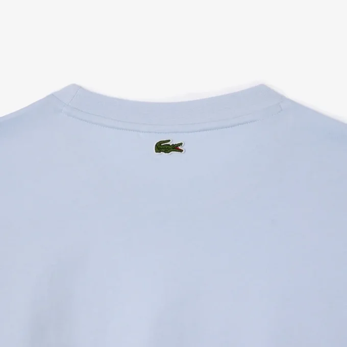 Dames T-shirt van katoen met logo en relaxte pasvorm