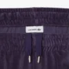 Dames velours joggingbroek met sierstukken