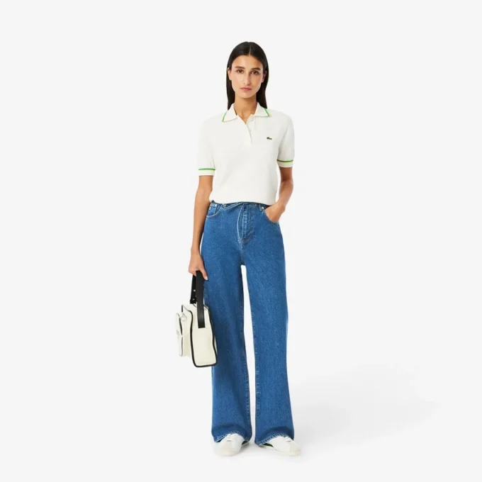 Damesjeans met wijde pijpen