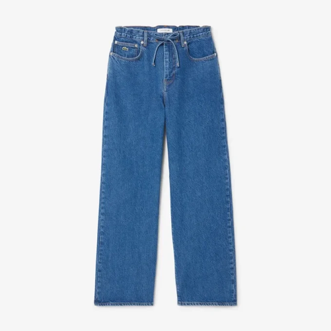 Damesjeans met wijde pijpen