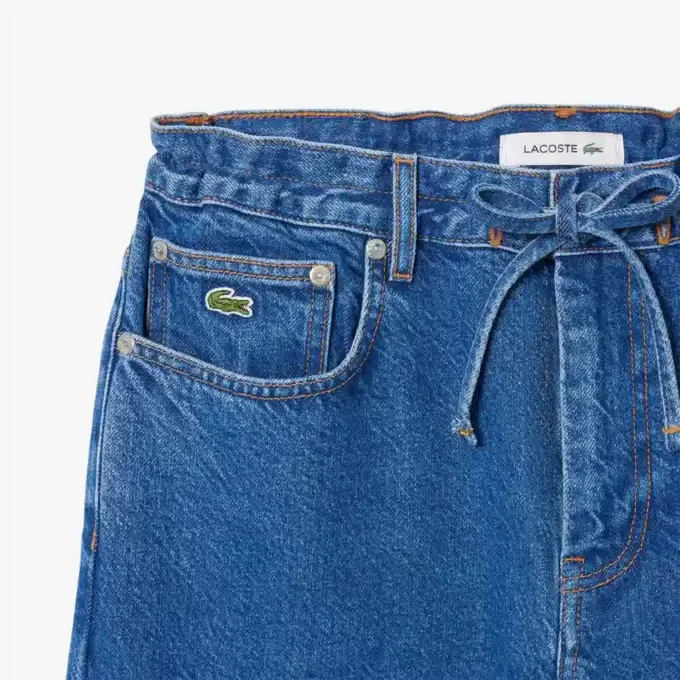 Damesjeans met wijde pijpen
