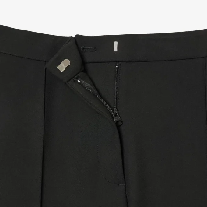 Damesjurk met hoge taille en uitlopende pijpen