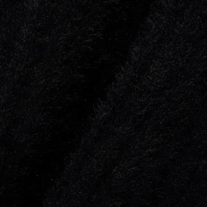 Damesjurk met polo-kraag van zachte geribde tricot