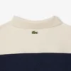 Damespolo met strepen, slim fit, gemaakt in Frankrijk