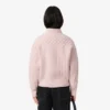 Damestrui met hoge hals en patchwork-effect
