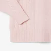 Damestrui met hoge hals en patchwork-effect
