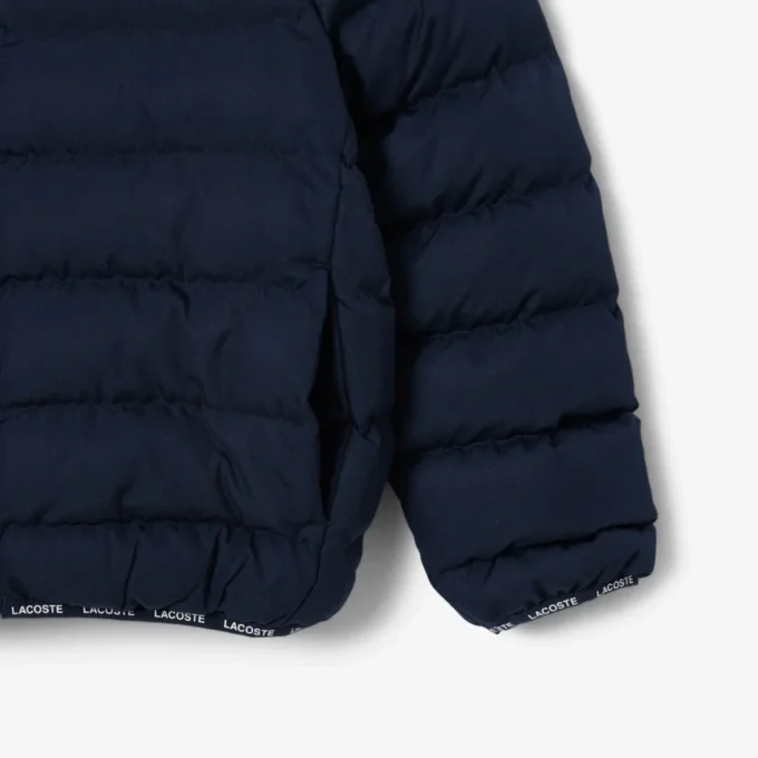 Diamond-pufferjack met capuchon voor kinderen