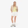 Double Face Piqua-short voor dames