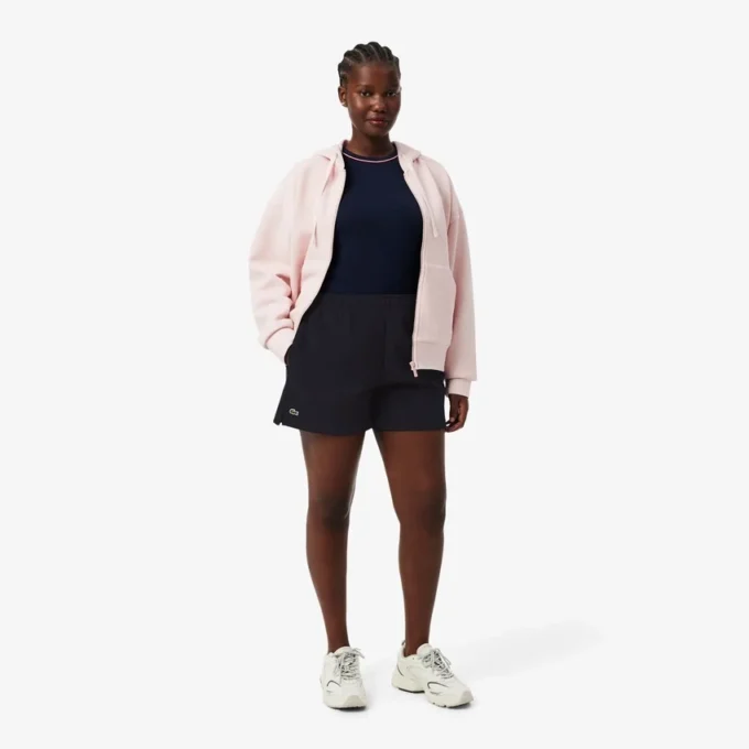 Double Face Piqua-short voor dames