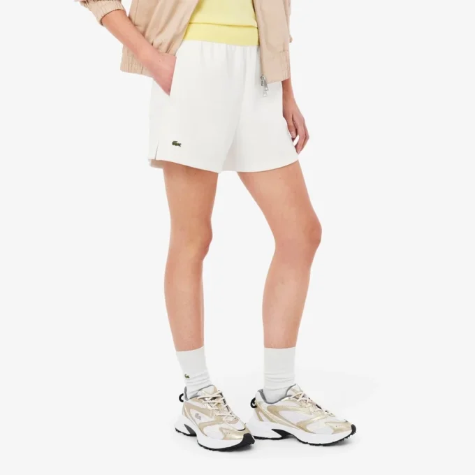 Double Face Piqua-short voor dames