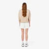 Double Face Piqua-short voor dames