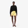 Fietsbroek met hoge taille van microvezel