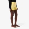Fietsbroek met hoge taille van microvezel