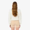 Fietsbroek met hoge taille van microvezel
