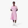 Flared Mini-Piqua polojurk voor dames
