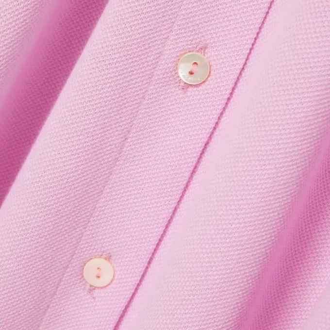Flared Mini-Piqua polojurk voor dames