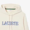 Fleece hoodie met logo voor dames