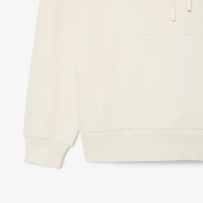 Fleece hoodie met logo voor dames