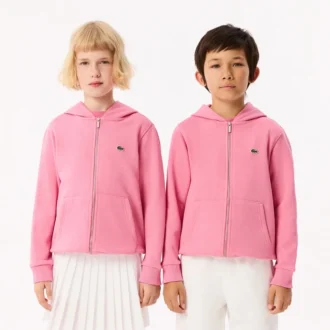 Fleece hoodie met rits voor kinderen
