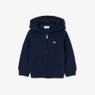 Fleece hoodie met rits voor kinderen