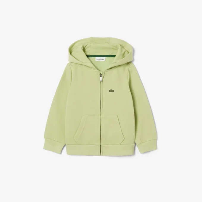 Fleece hoodie met rits voor kinderen