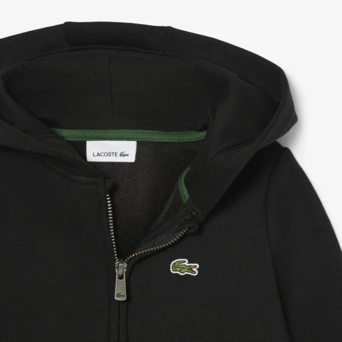 Fleece hoodie met rits voor kinderen