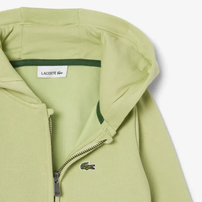 Fleece hoodie met rits voor kinderen
