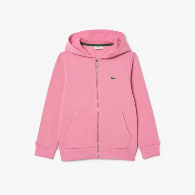 Fleece hoodie met rits voor kinderen