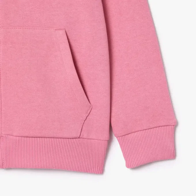 Fleece hoodie met rits voor kinderen