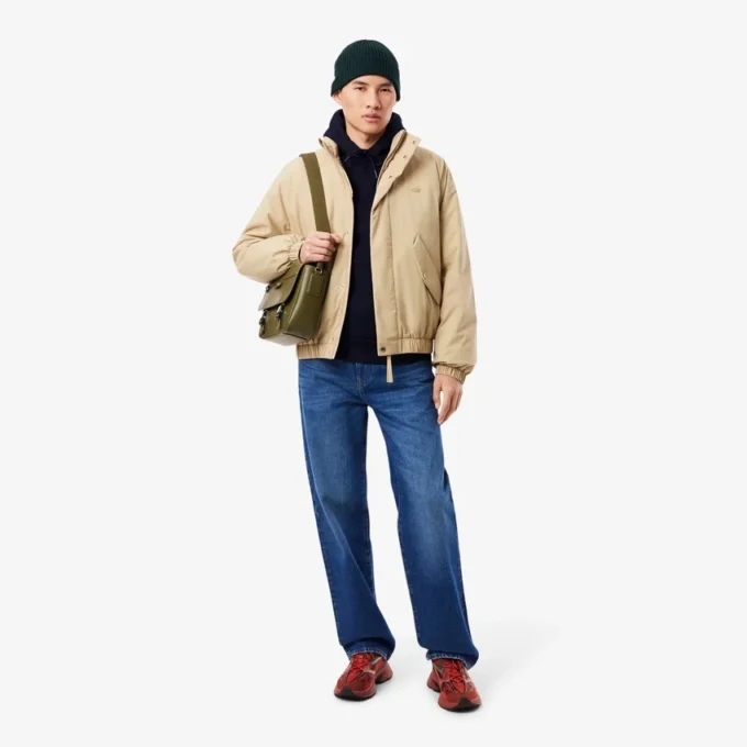 Fleece hoodie voor heren