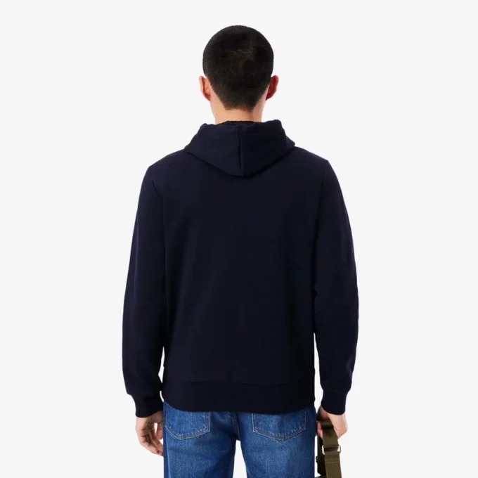 Fleece hoodie voor heren