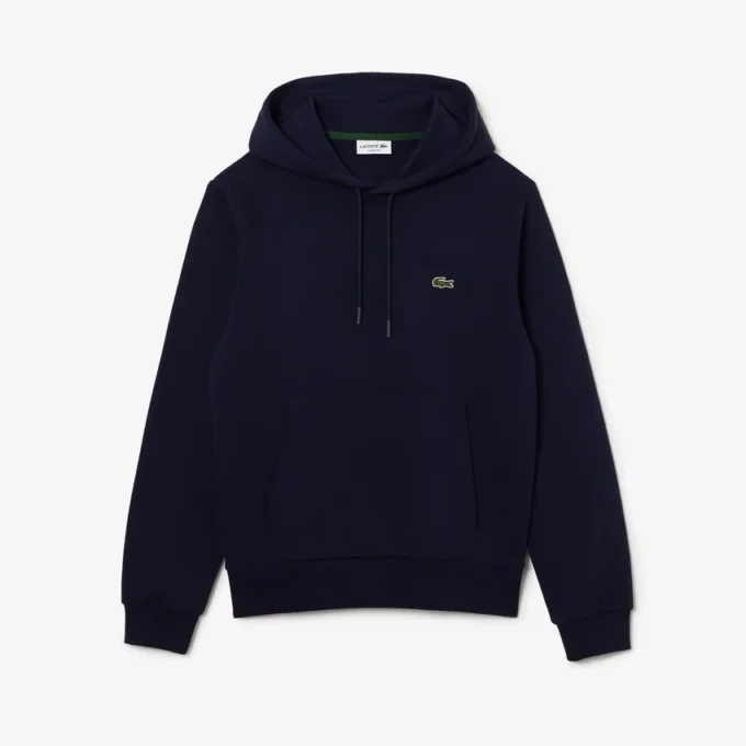 Fleece hoodie voor heren