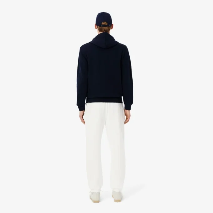 Fleece-joggingbroek met badge voor heren