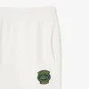 Fleece-joggingbroek met badge voor heren