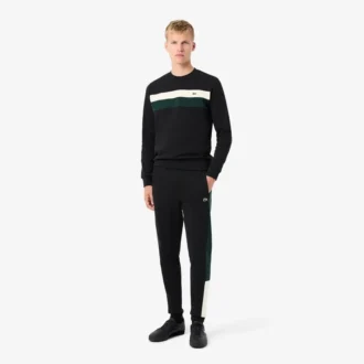 Fleece-joggingbroek met taps toelopende pijpen voor heren