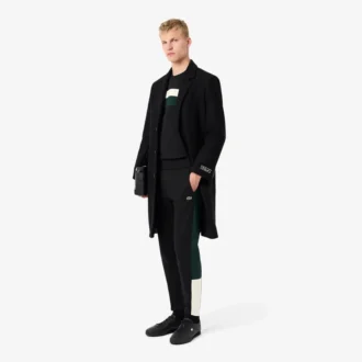 Fleece-joggingbroek met taps toelopende pijpen voor heren