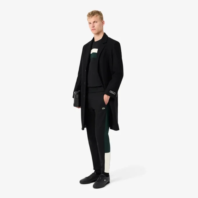 Fleece-joggingbroek met taps toelopende pijpen voor heren