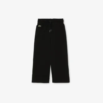 Fleece-joggingbroek met uitlopende pijpen voor meisjes