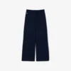Fleece-joggingbroek met uitlopende pijpen voor meisjes