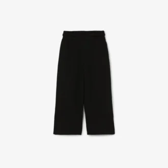 Fleece-joggingbroek met uitlopende pijpen voor meisjes