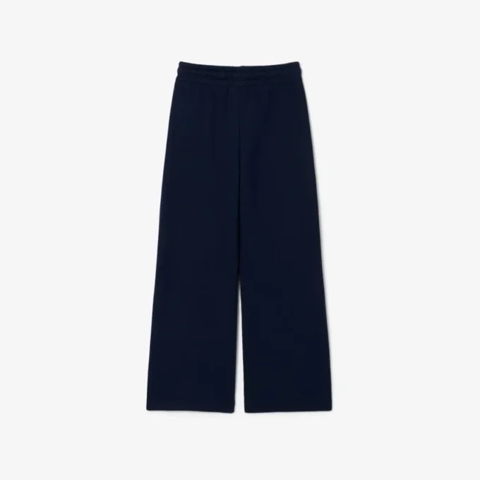 Fleece-joggingbroek met uitlopende pijpen voor meisjes