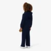 Fleece-joggingbroek met uitlopende pijpen voor meisjes