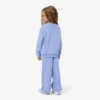 Fleece-joggingbroek met uitlopende pijpen voor meisjes