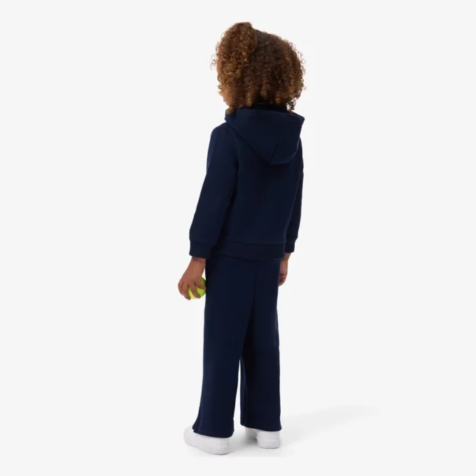 Fleece-joggingbroek met uitlopende pijpen voor meisjes