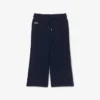 Fleece-joggingbroek met uitlopende pijpen voor meisjes