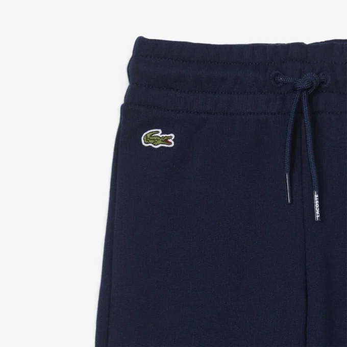 Fleece-joggingbroek met uitlopende pijpen voor meisjes