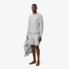 Fleece-loungehoodie voor heren