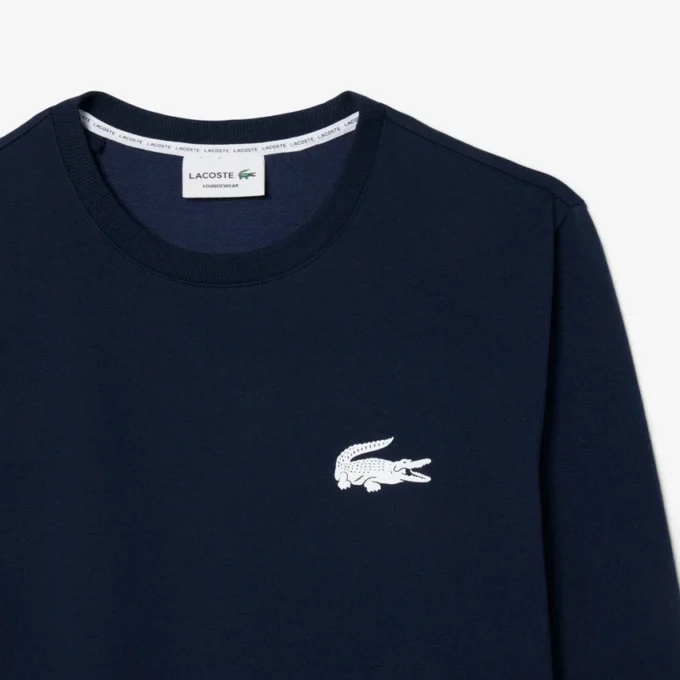 Fleece-loungehoodie voor heren