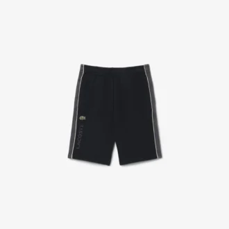 Fleece-short met kleurblokken