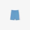 Fleece-short met kleurblokken